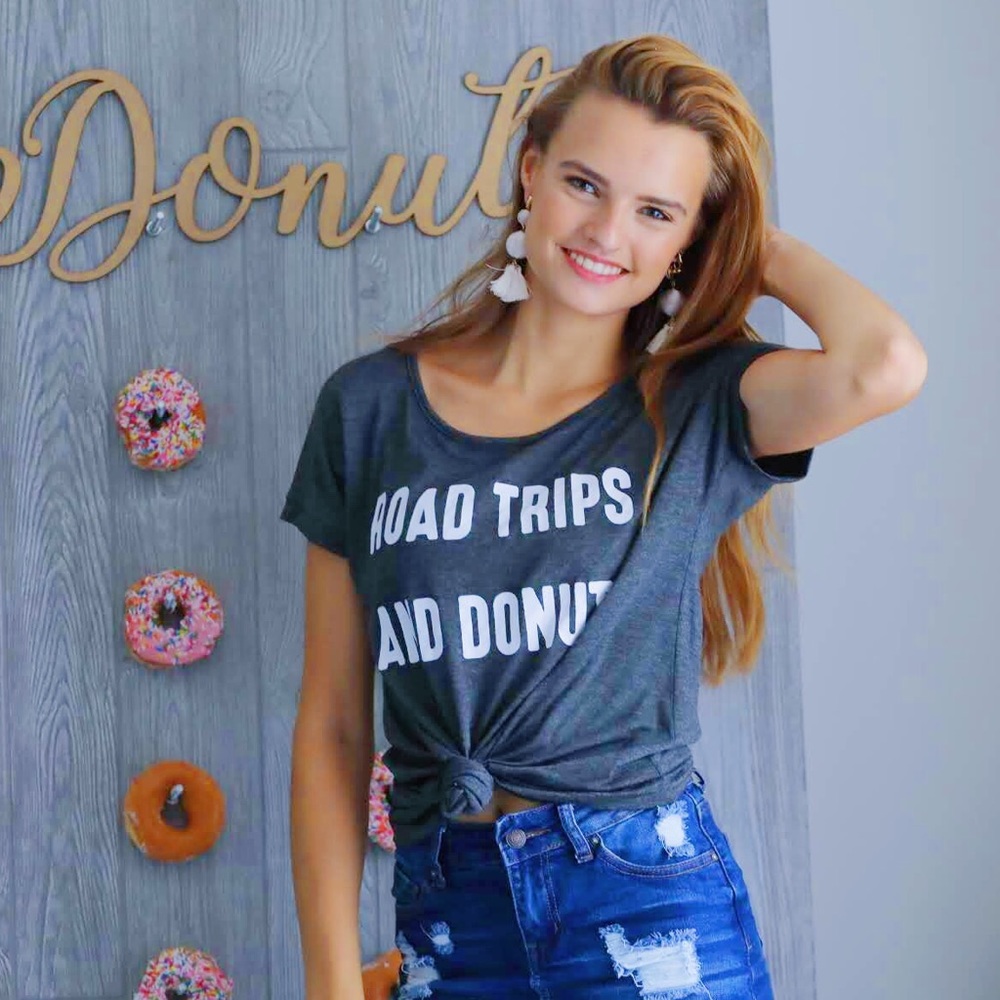 Donuts and Roadtrips Tee